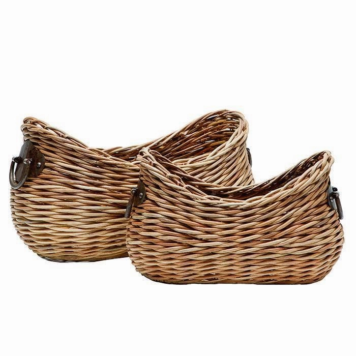 Varna Natural Rattan Basket Set/2