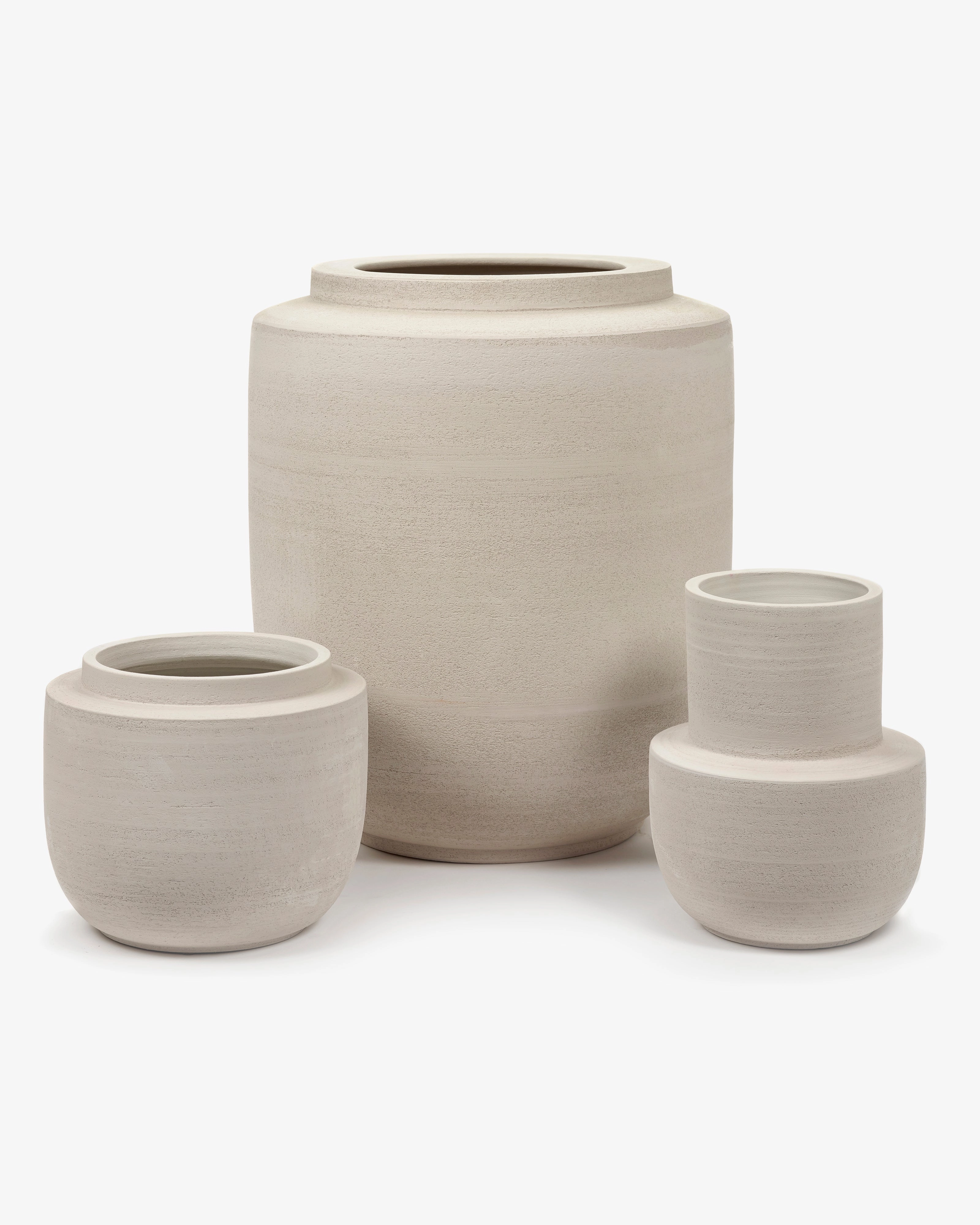 Vase S beige Volumes