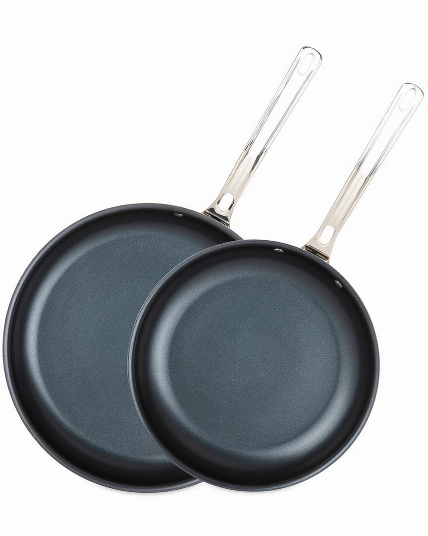 Viking 3-Ply Stainless Steel Nonstick 2pc Stainless Steel Fry Pan Set