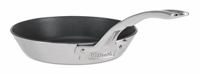 Viking Contemporary 3-Ply Stainless Steel 8-Inch Eterna Nonstick Fry Pan Cookware online kitchen sale