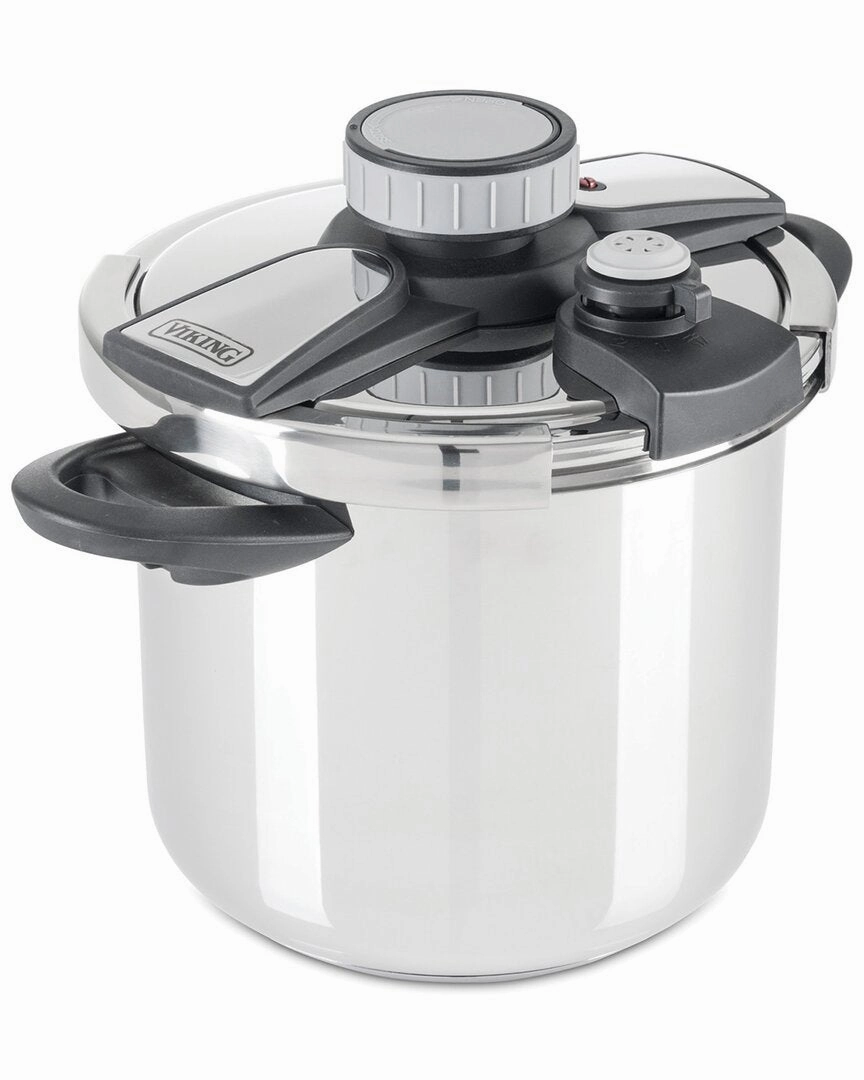 Viking Easy Lock Clamp 8qt Pressure Cooker With Steamer Cookware online kitchen sale