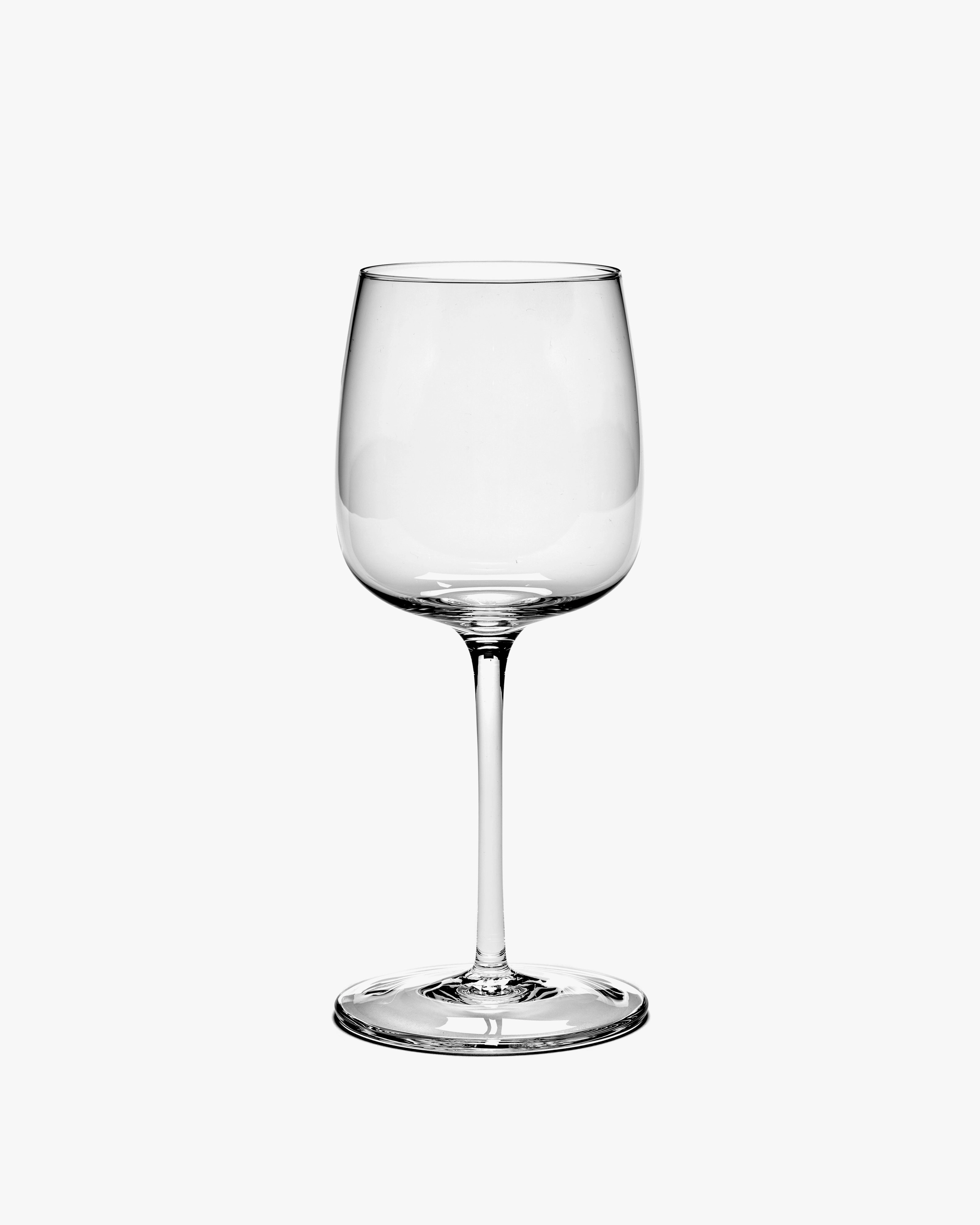 White wine glass curved transparent Passe-partout Glassware Tableware hot sale