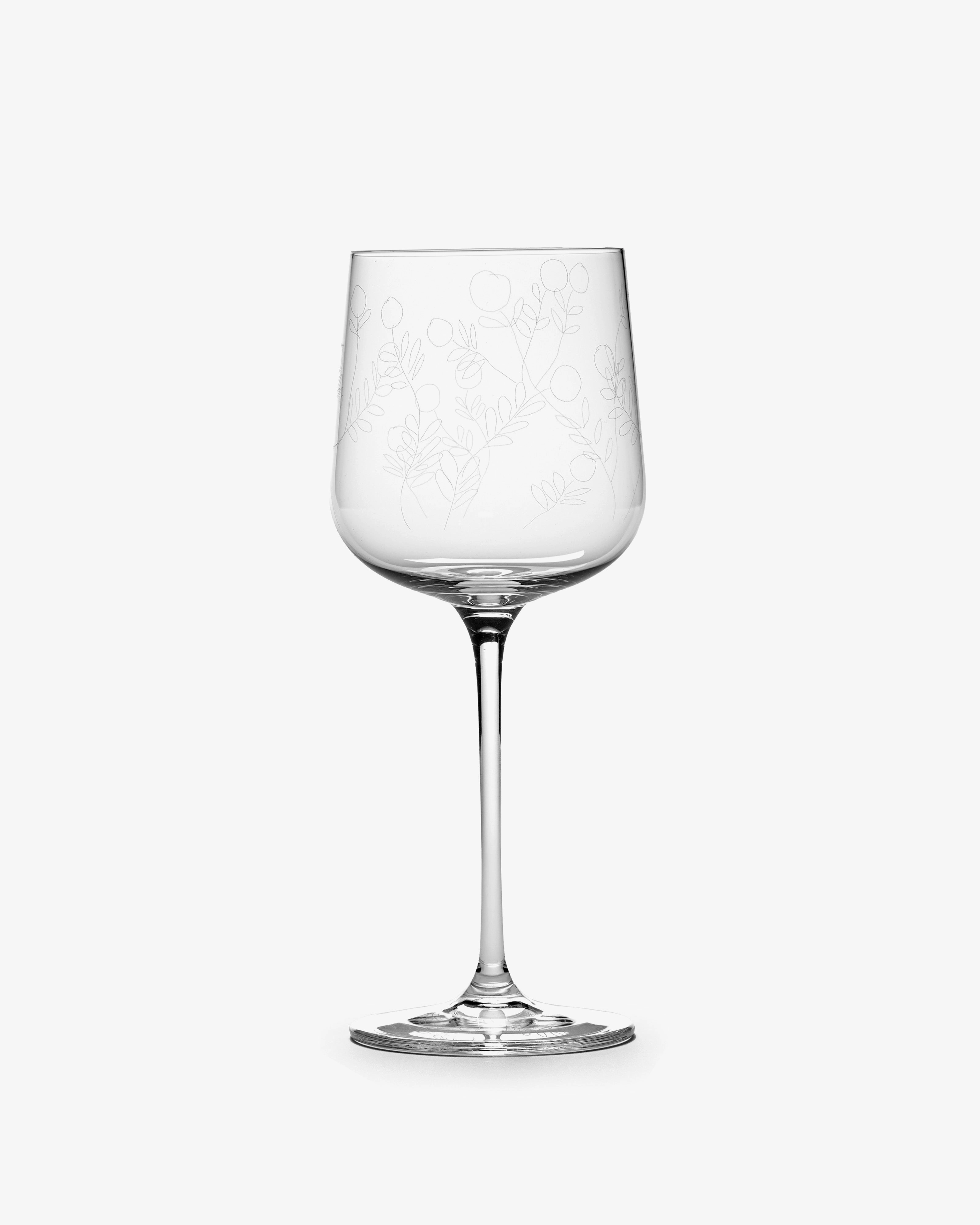 WHITE WINE GLASS MIRTILLO TEA MF Glassware Tableware discount