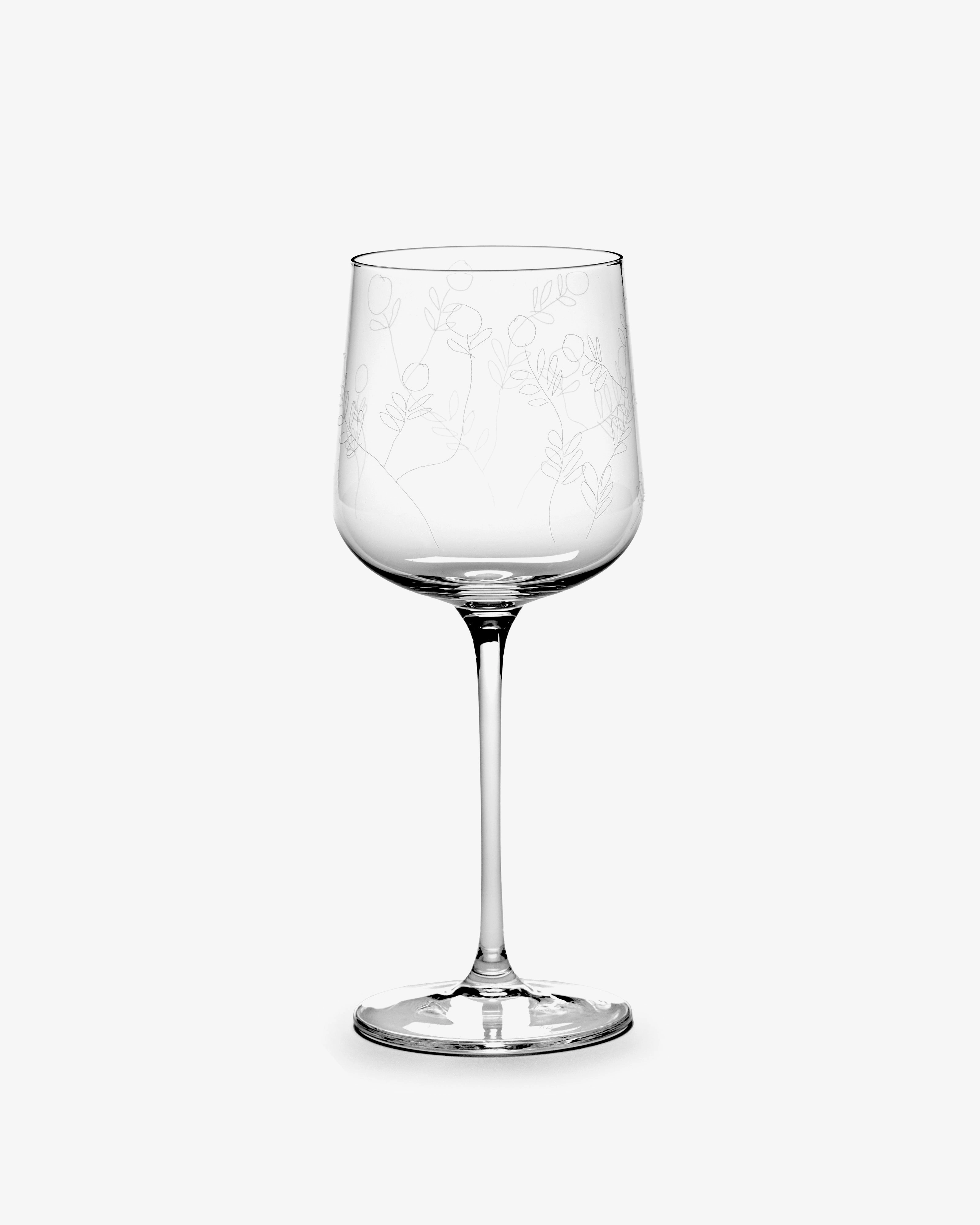 WHITE WINE GLASS MIRTILLO TEA MF Glassware Tableware hot sale