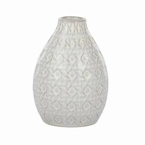 Wickham Ceramic Vase White Cheap Vases for home
