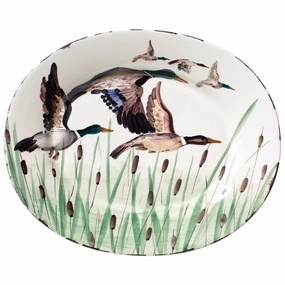 Wildlife Mallard Large Oval Platter Serveware deals online