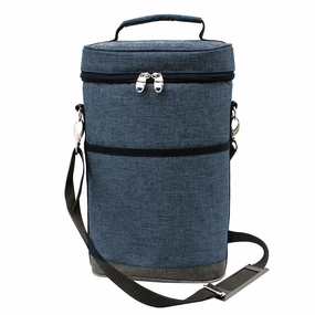 Wine Carrier Bag for 2 Bottles with Temperature Control Barware sale online