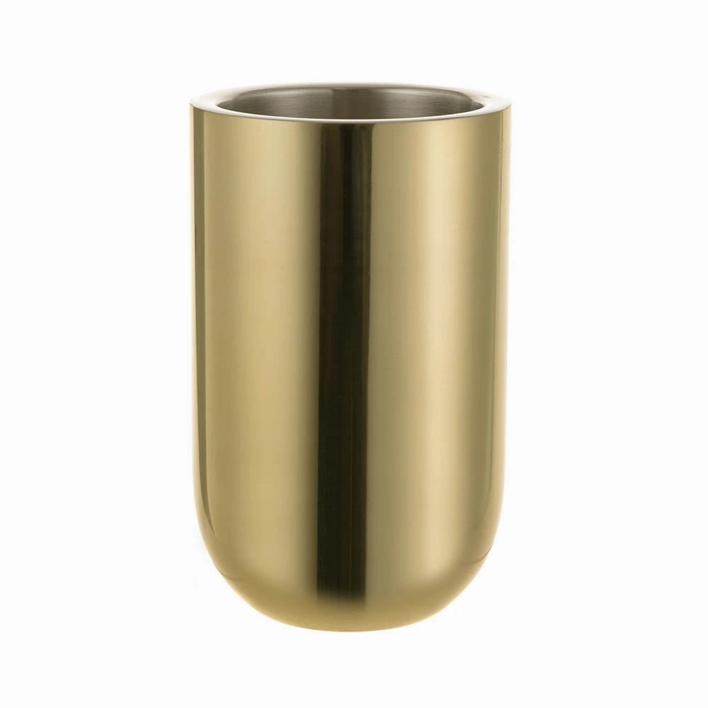 Wine Cooler Brooklyn Double Wall Gold Barware sale online