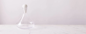 wintner decanter with marble stopper Entertaining Servingware discount