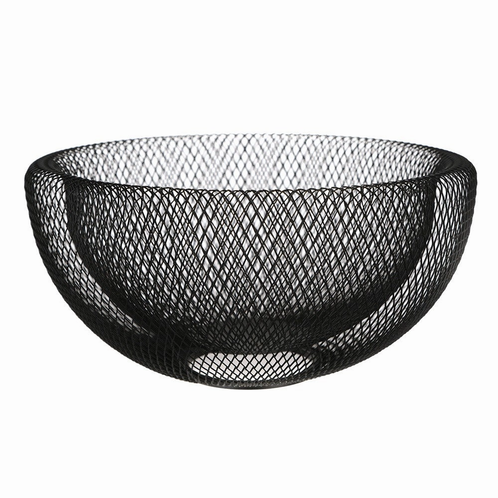 Wire Fruit Bowl Black Large Serveware clearance shop