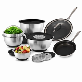 Wolfgang Puck 15-Piece Kitchen Essentials Set Cookware holiday sale