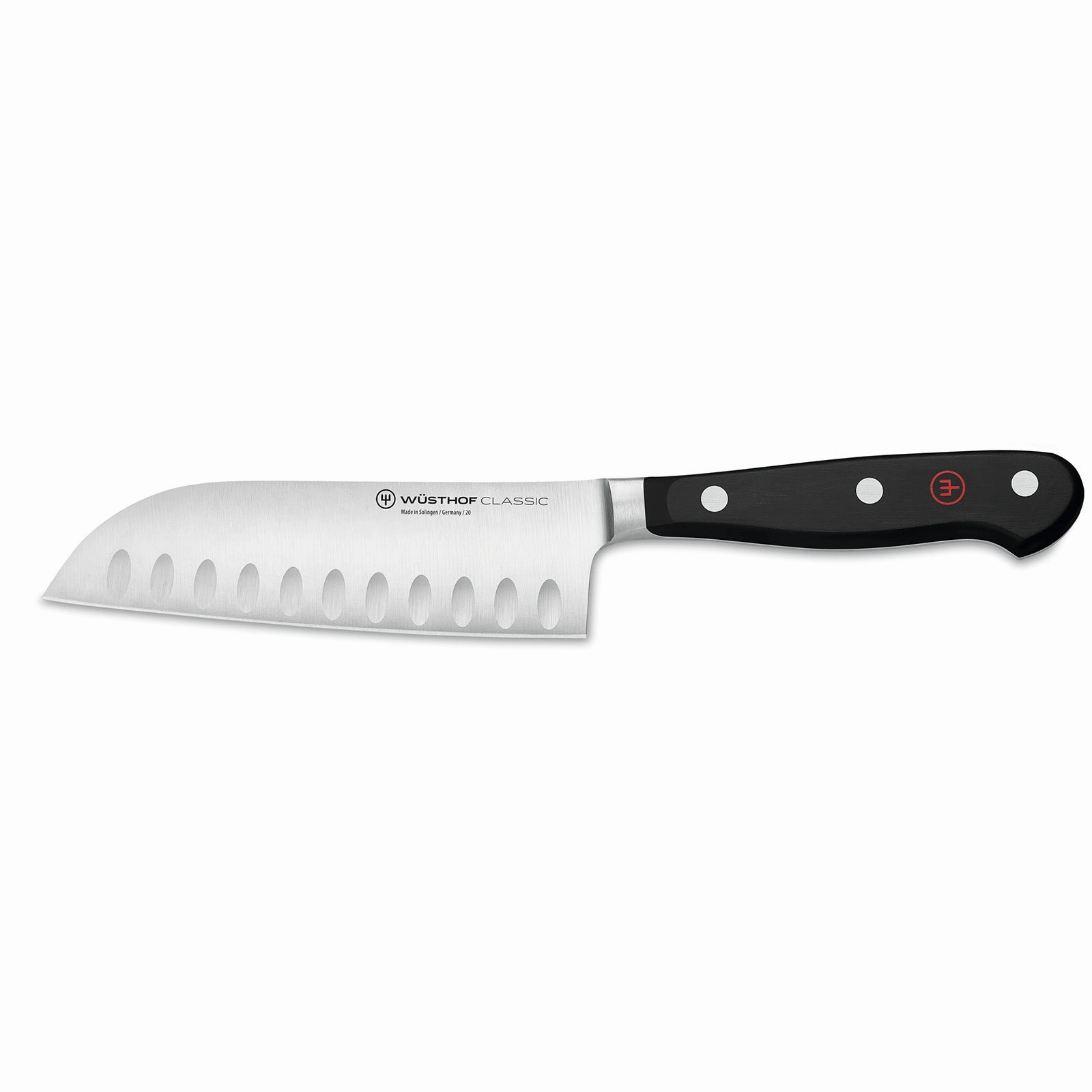 Wusthof Classic 5 Inch Santoku Knife with Hollow Edge Cutlery outlet discounts