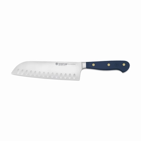 Wusthof Classic 7-Inch Santoku Knife, Wild Blueberry Cutlery outlet discounts