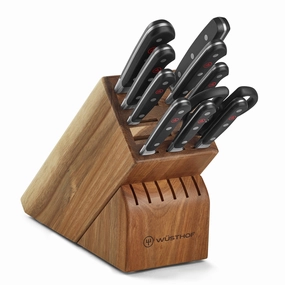 Wusthof Classic Classic 11  Piece Knife Block Set, Acacia Cutlery knife sets deals