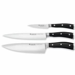Wusthof Classic Ikon 3 Piece Starter Set Cutlery knife sets deals