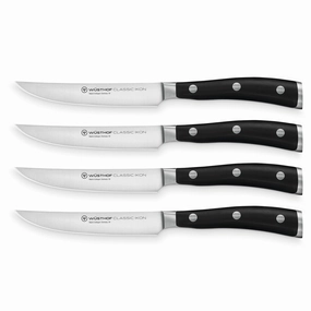 Wusthof Classic Ikon Four Piece Steak Knife Set Cutlery knife sets deals