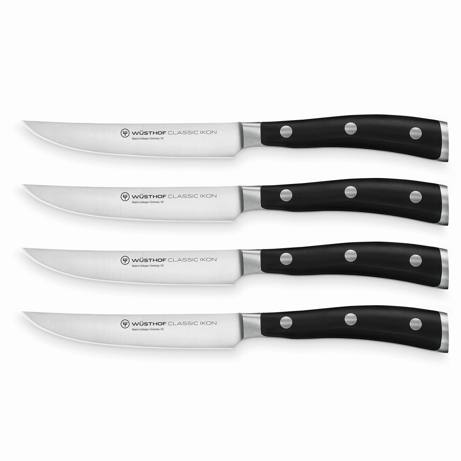 Wusthof Classic Ikon Four Piece Steak Knife Set Cutlery knife sets deals