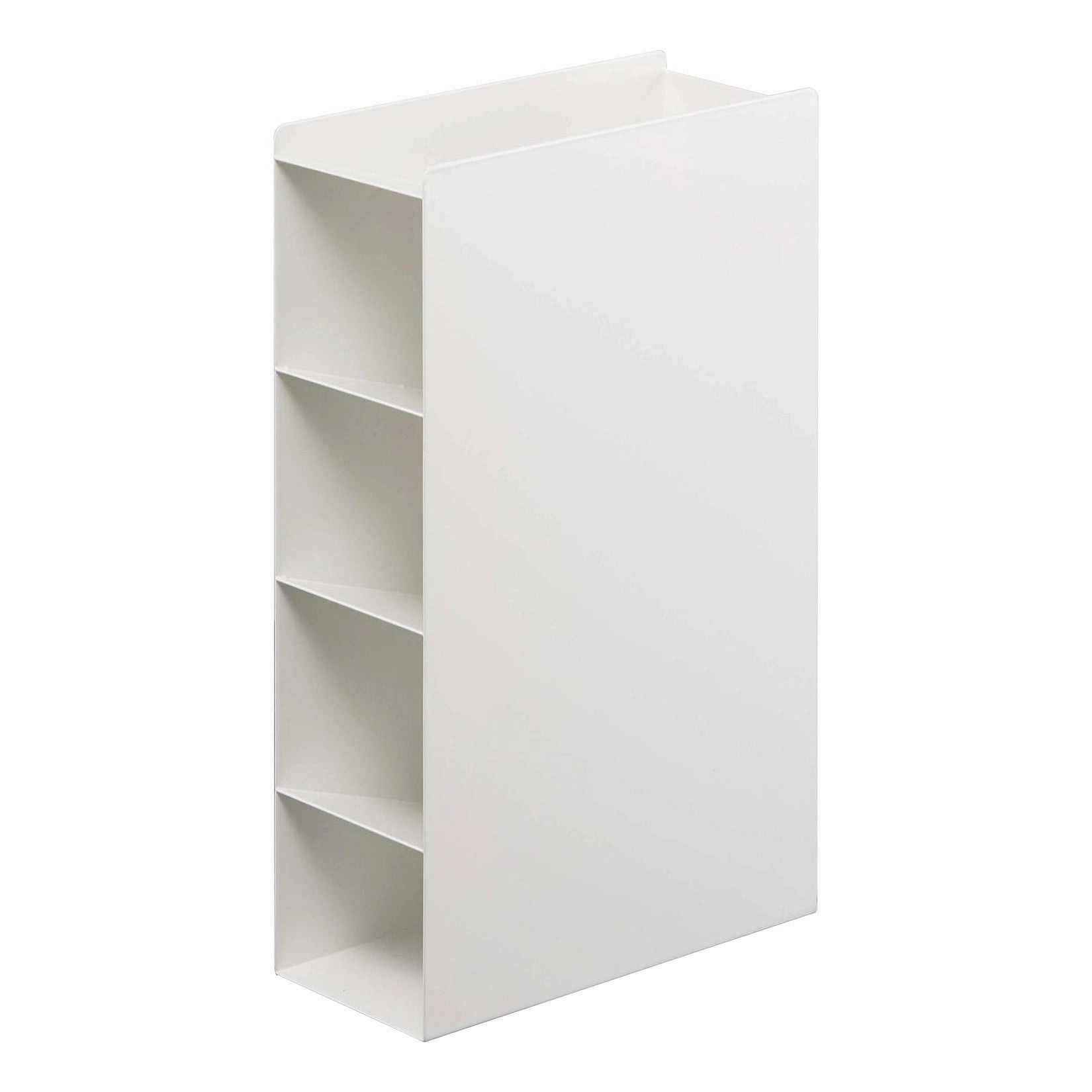 Yamazaki Home 4-Tier Food Wrap Stand, Steel, No Assembly