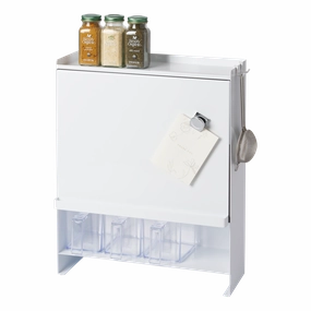 Yamazaki Home Concealable Spice Rack, Steel, No Assembly Cooking Tools & Accessories buy more save more