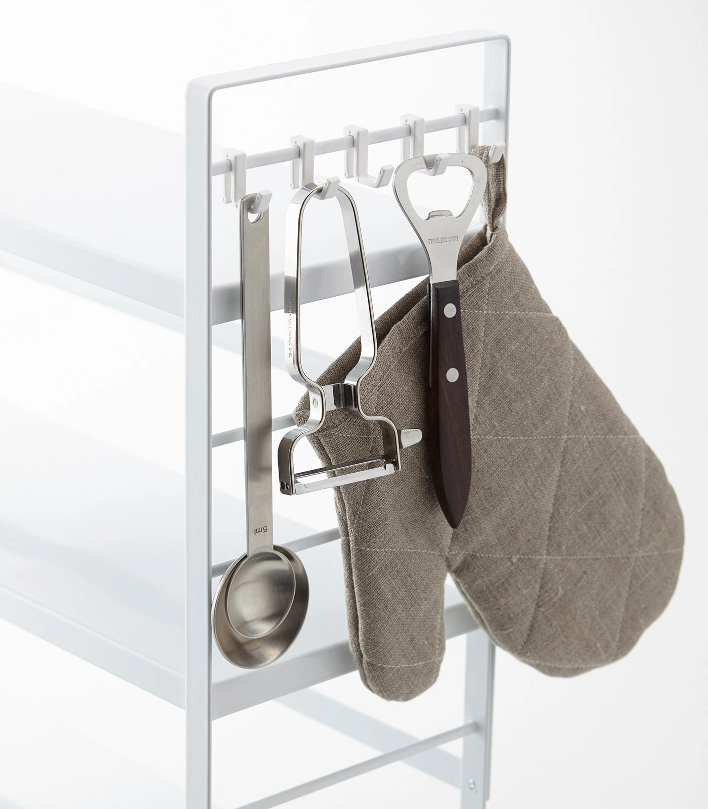 Yamazaki Home Countertop Shelves, Steel, Supports 38.5 pounds