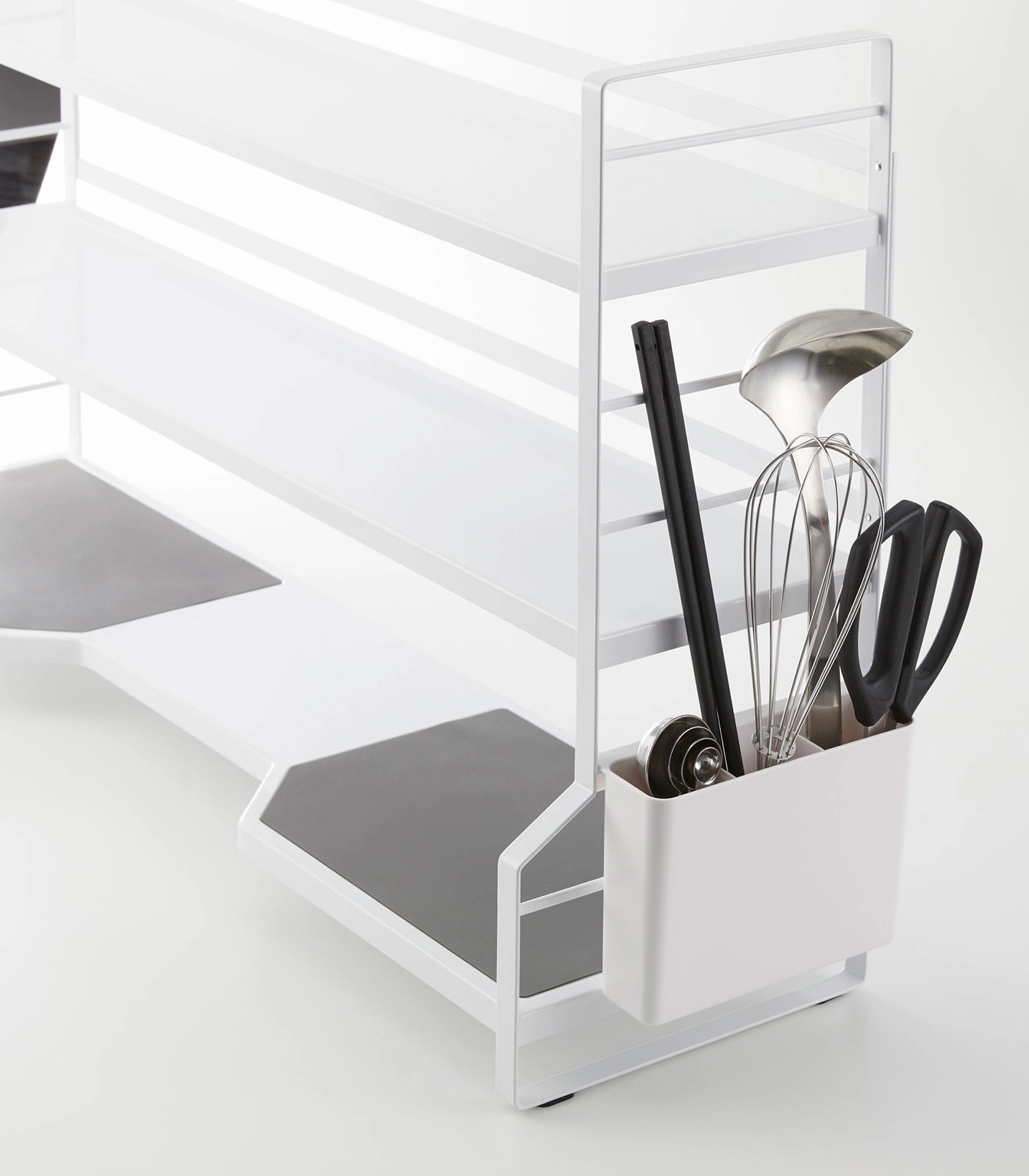Yamazaki Home Countertop Shelves, Steel, Supports 38.5 pounds