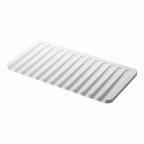Yamazaki Home Dish Drainer Tray, Silicone, No Assembly Cooking Tools & Accessories buy more save more