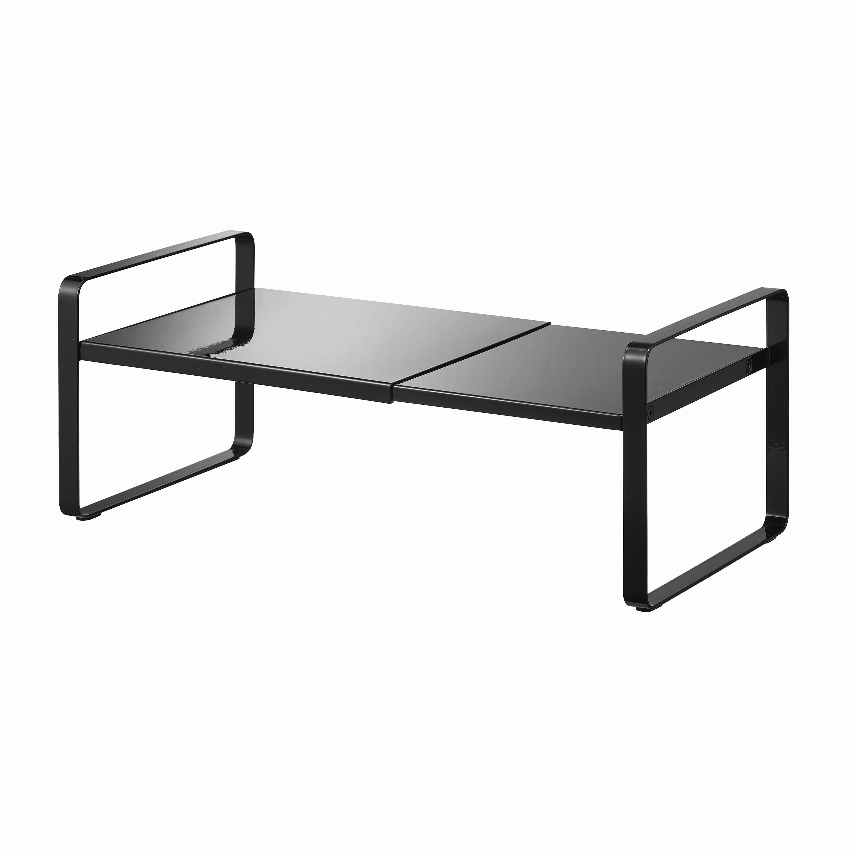 Yamazaki Home Expandable Kitchen Riser, Steel, Small, Expandable