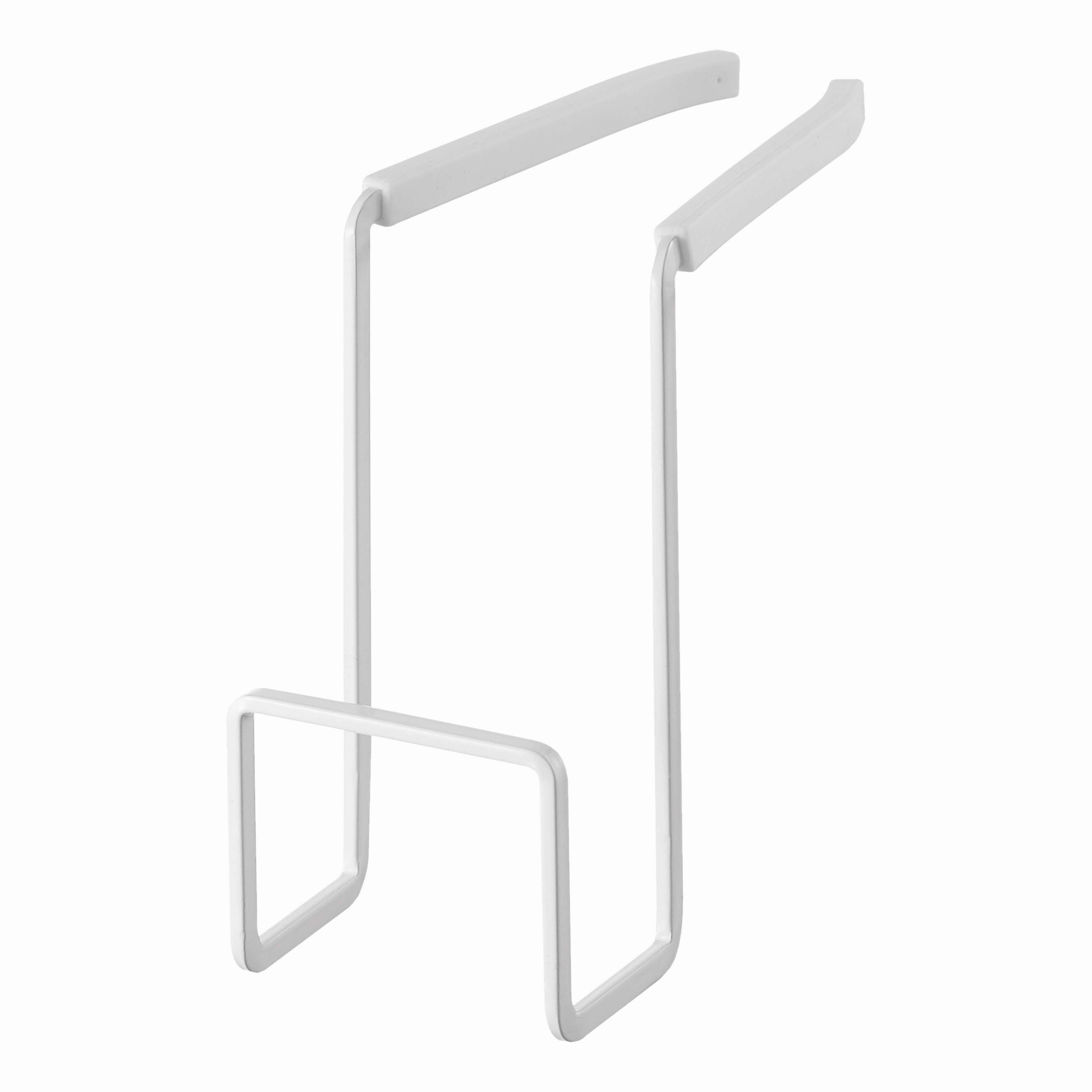 Yamazaki Home Faucet-Hanging Sponge Holder - Two Sizes, Steel, Single, Water Resistant, No Assembly