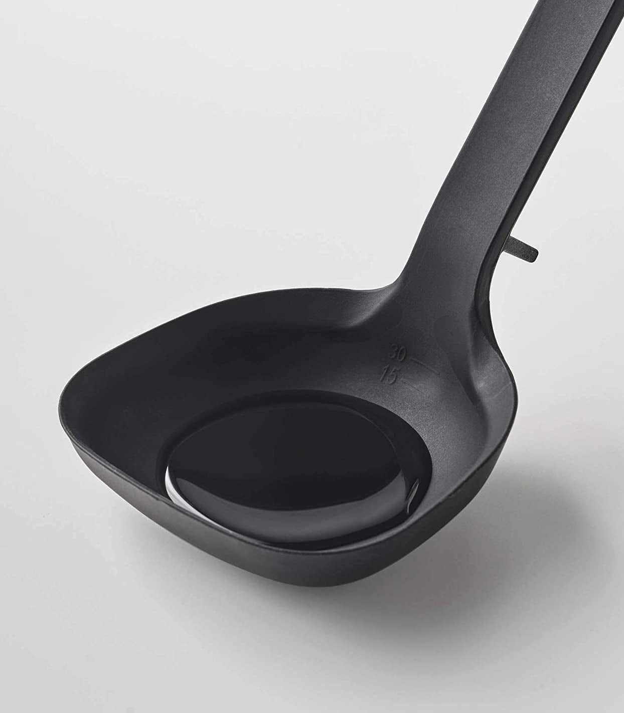 Yamazaki Home Floating Utensil - Four Styles, Silicone, Ladle, Dishwasher Safe, Floating Design, No Assembly