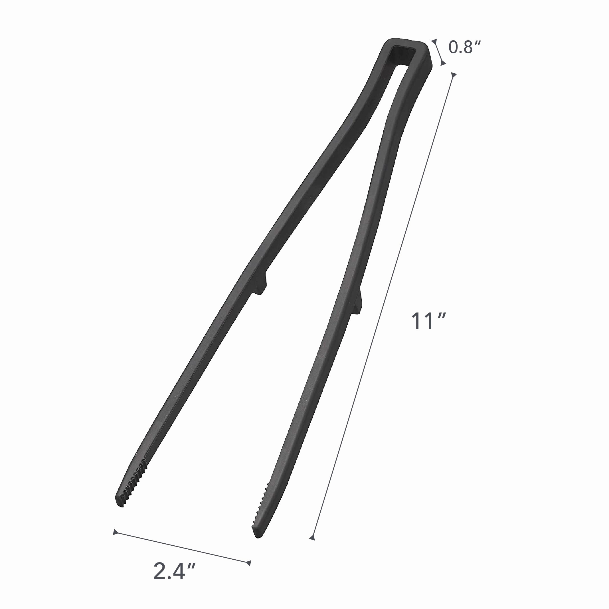 Yamazaki Home Floating Utensil - Four Styles, Silicone, Tweezer, Dishwasher Safe, Floating Design, No Assembly