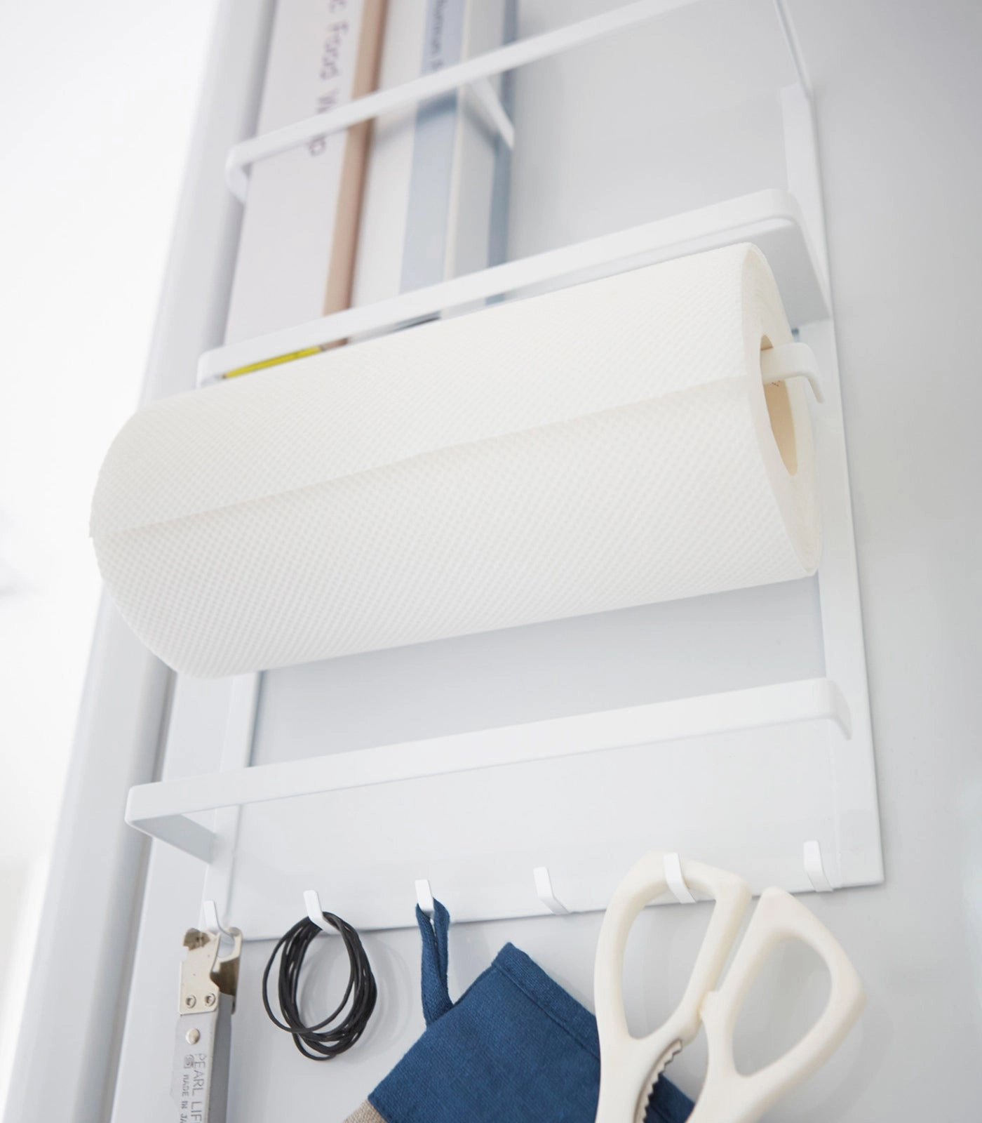Yamazaki Home Magnetic Kitchen Organizer, Steel, Magnetic