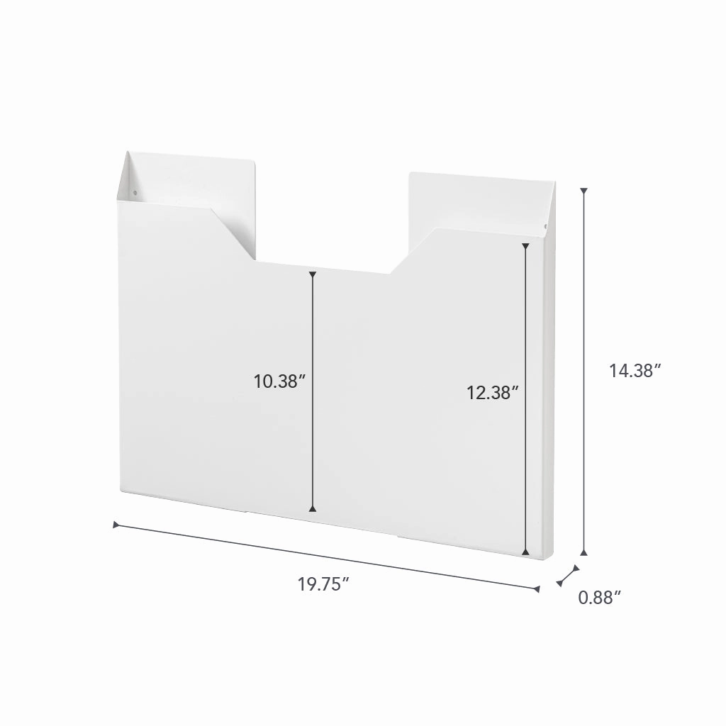 Yamazaki Home Magnetic Placemat Organizer, Steel, Magnetic, No Assembly