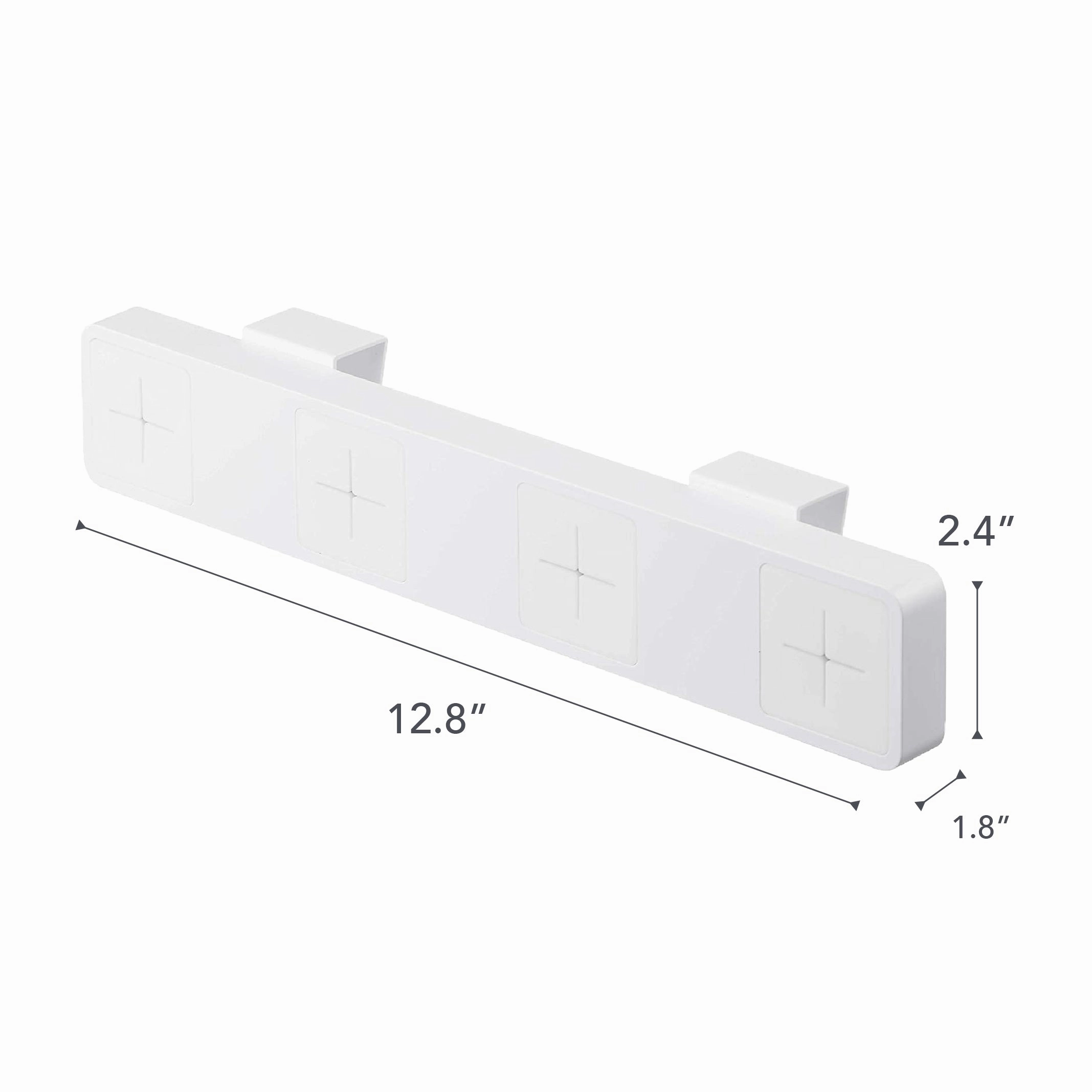 Yamazaki Home Push Dish Towel Holder, ABS Plastic, No Assembly