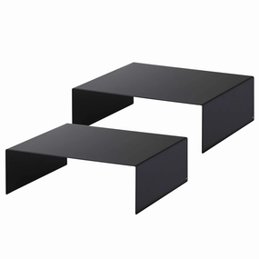 Yamazaki Home Riser Shelf [Set of 2], Steel, Supports 4.4 pounds, No Assembly Cooking Tools & Accessories buy more save more