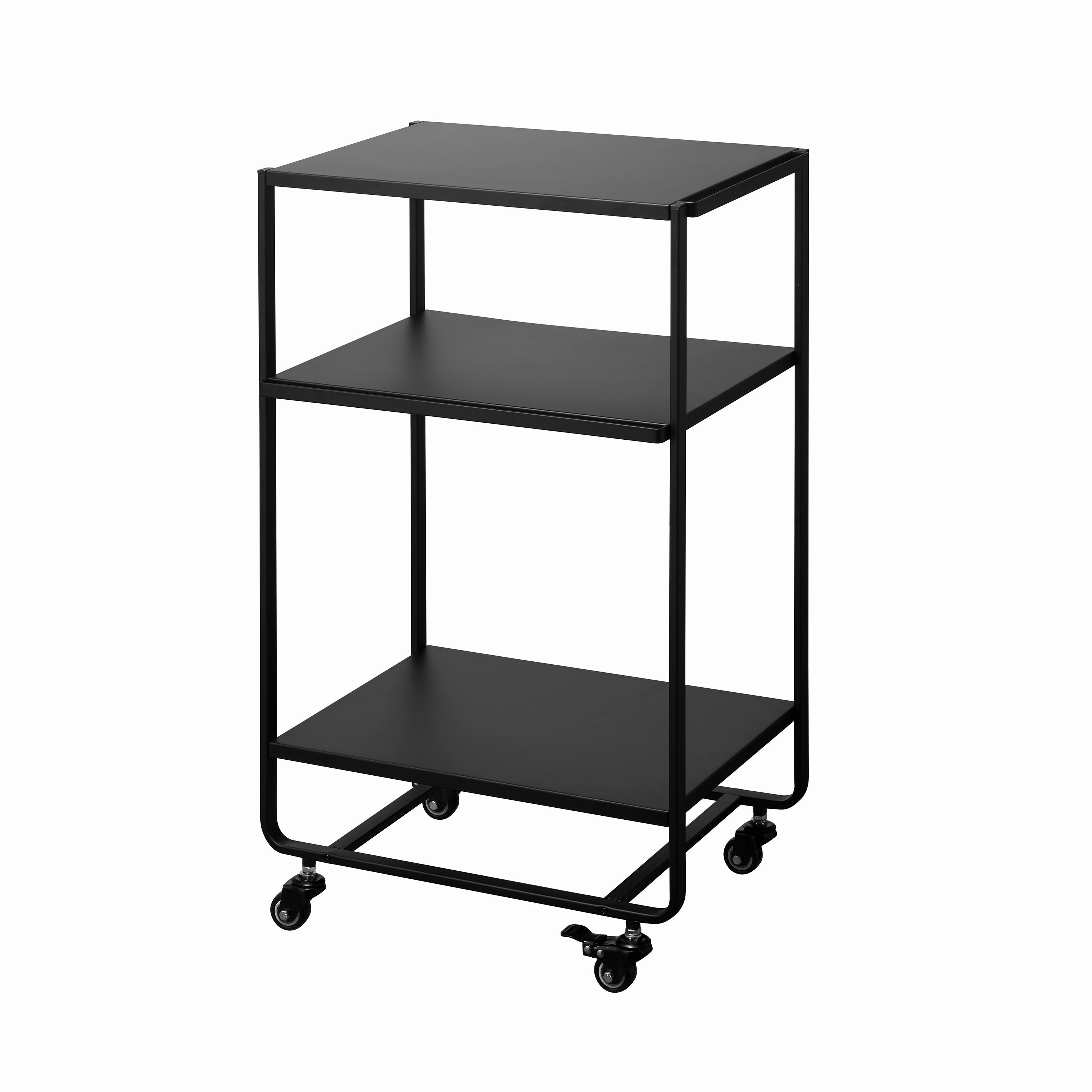 Yamazaki Home Rolling Utility Cart, Steel, Wheels Cooking Tools & Accessories buy more save more