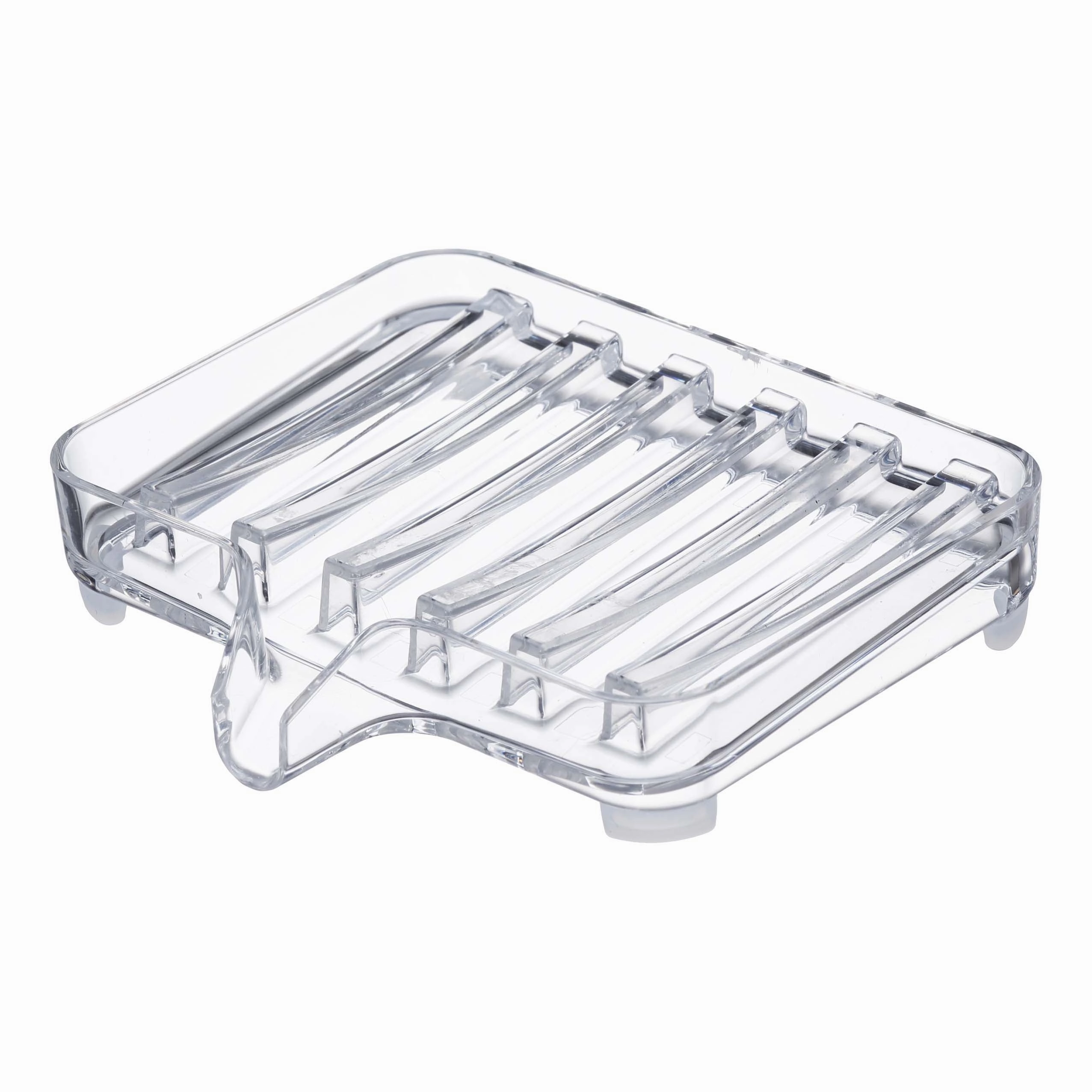 Yamazaki Home Self-Draining Soap Tray, Acrylic, No Assembly Cooking Tools & Accessories buy more save more