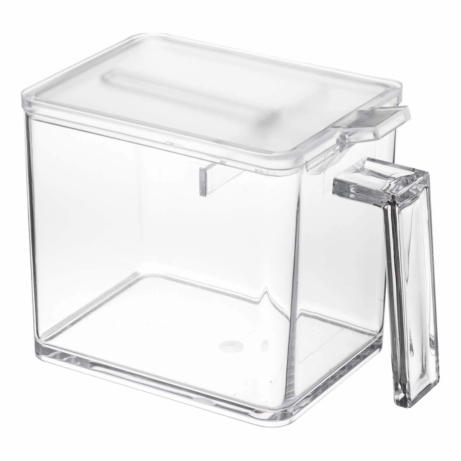 Yamazaki Home Spice Container - Two Sizes, ABS Plastic, Large, 2.75 cups, 650 milliliters, Handles, No Assembly