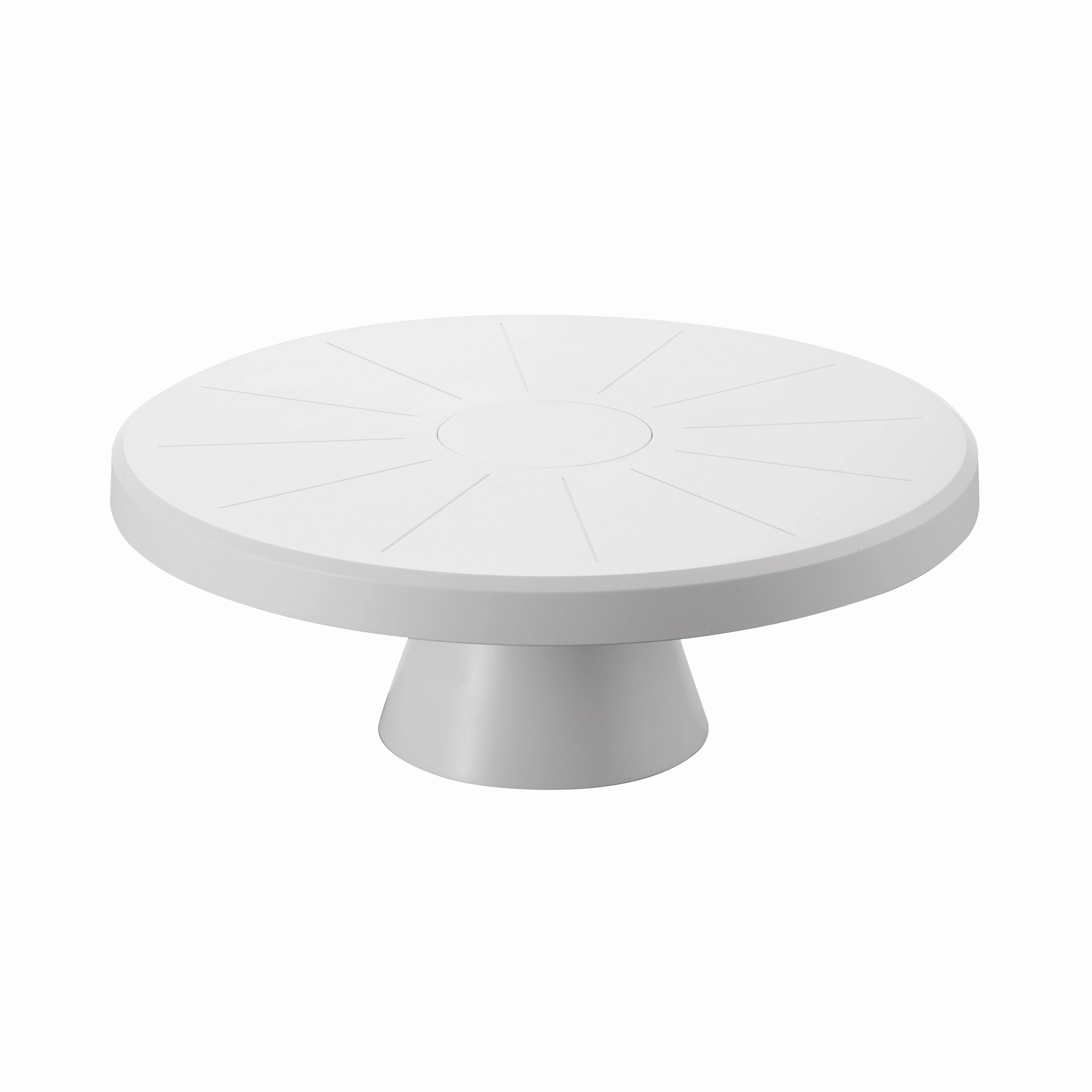 Yamazaki Home Stackable Cake Stand, ABS Plastic, Stackable, Minimal Assembly
