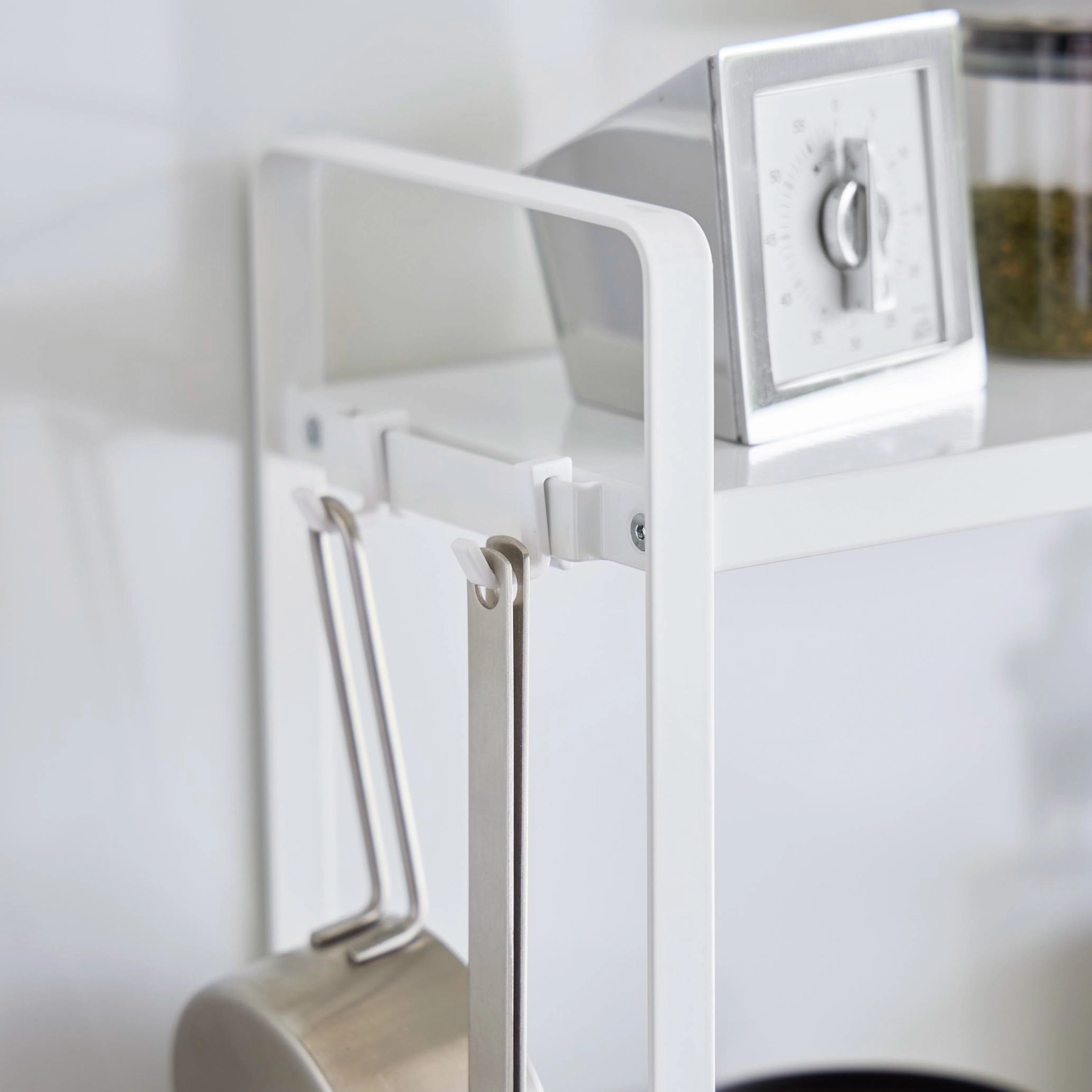 Yamazaki Home Two-Tier Countertop Rack, Steel