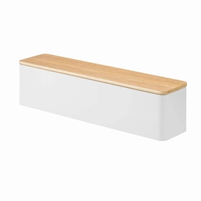 Yamazaki Home Utensil Case, Plastic   Wood, Lid, No Assembly Cooking Tools & Accessories buy more save more
