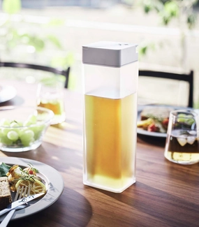 Yamazaki Home Water Pitcher, ABS Plastic, 0.4 gallons, 1.2 liters, Airtight, Lid, No Assembly Cooking Tools & Accessories buy more save more