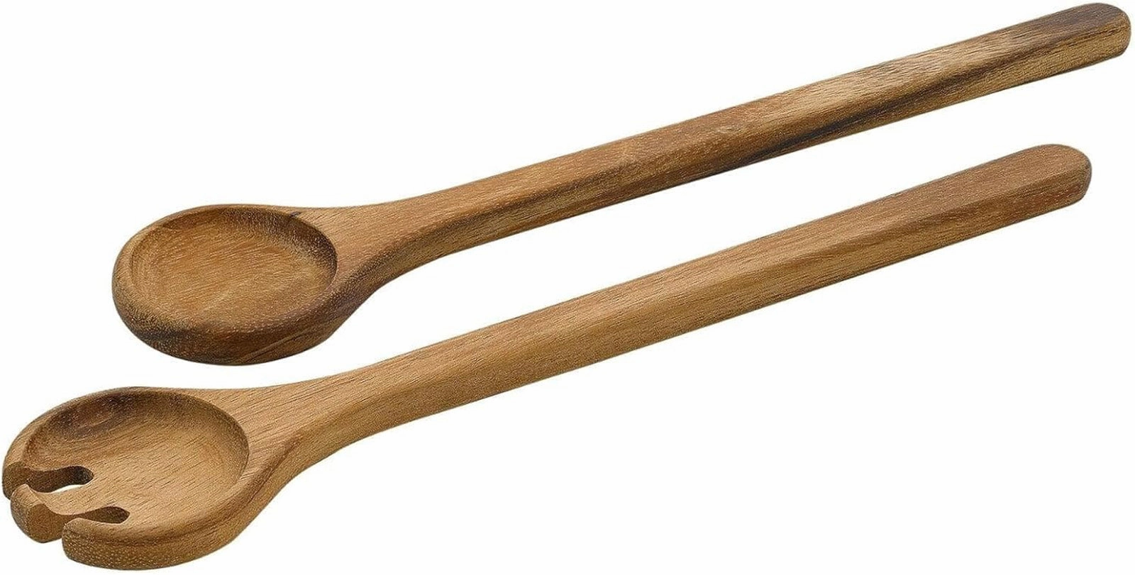 Zassenhaus Acacia Wood 2 Piece Salad Serving Utensil Set, 13.75" x 2.5" Cooking Tools & Accessories buy more save more