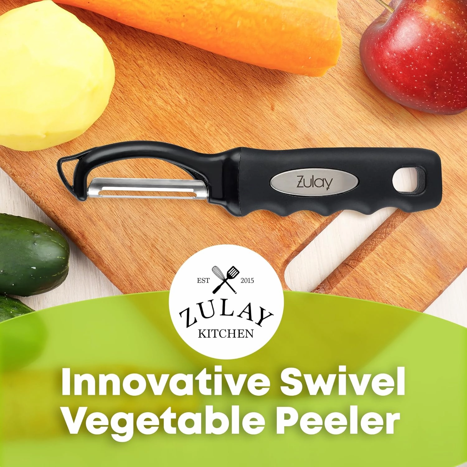 Zulay Kitchen Swivel Vegetable Peeler