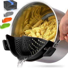 Zulay Silicone Pot Strainer - Adjustable Snap On Strainer For Most Pots & Pans Cooking Tools & Accessories clearance kits