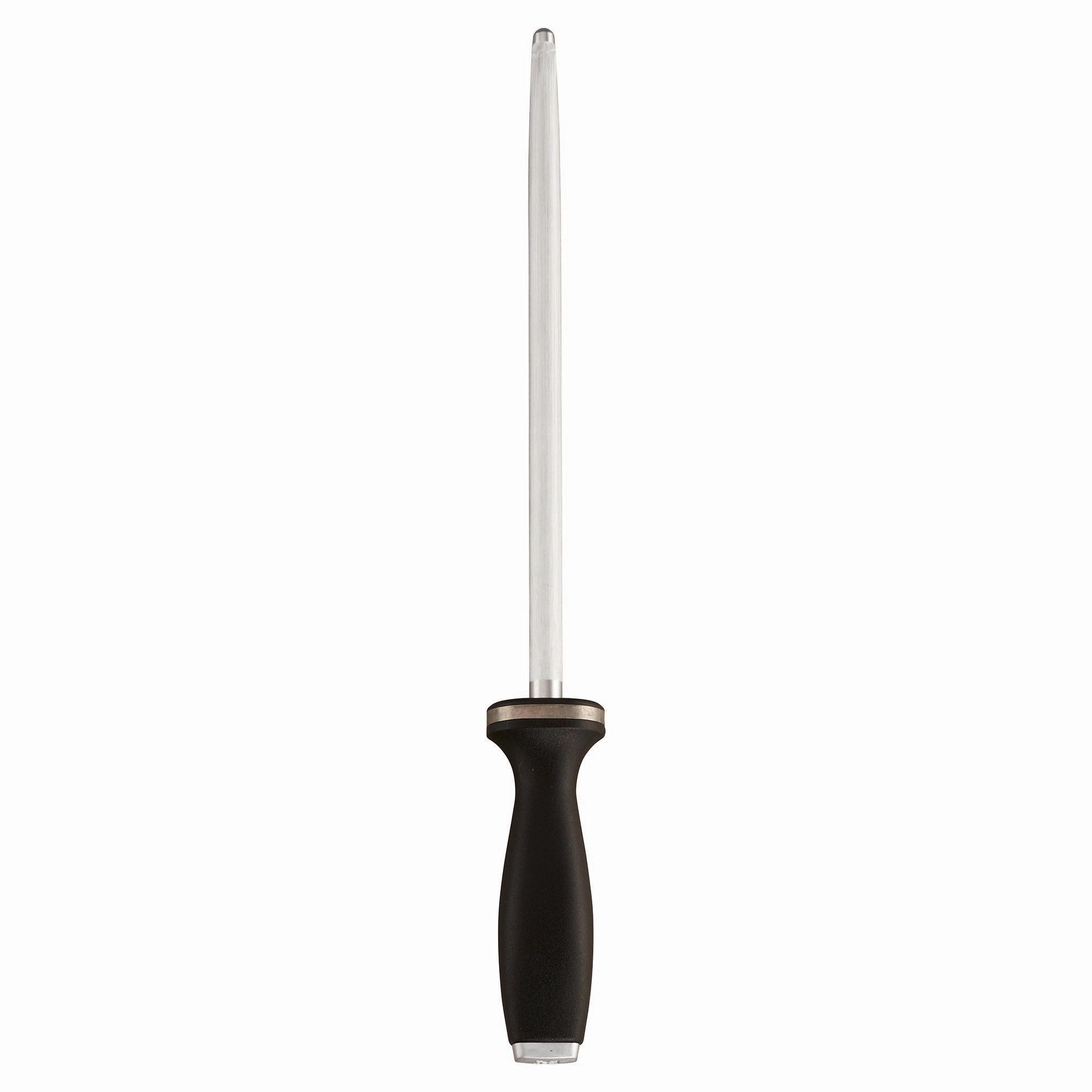 ZWILLING 10-inch Sharpening Steel with Stainless Steel End Cap Cutlery outlet discounts