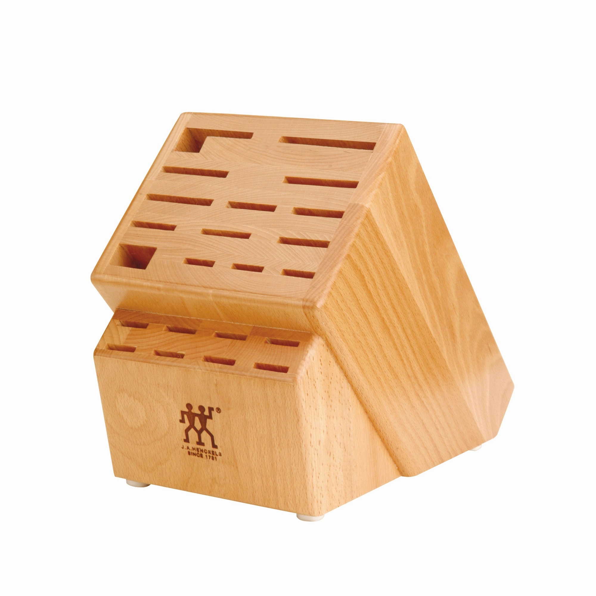 ZWILLING 22-slot Hardwood Knife Block Cutlery outlet discounts
