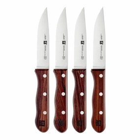 ZWILLING 4-pc Steakhouse Steak Knife Set with Storage Case Cutlery outlet discounts