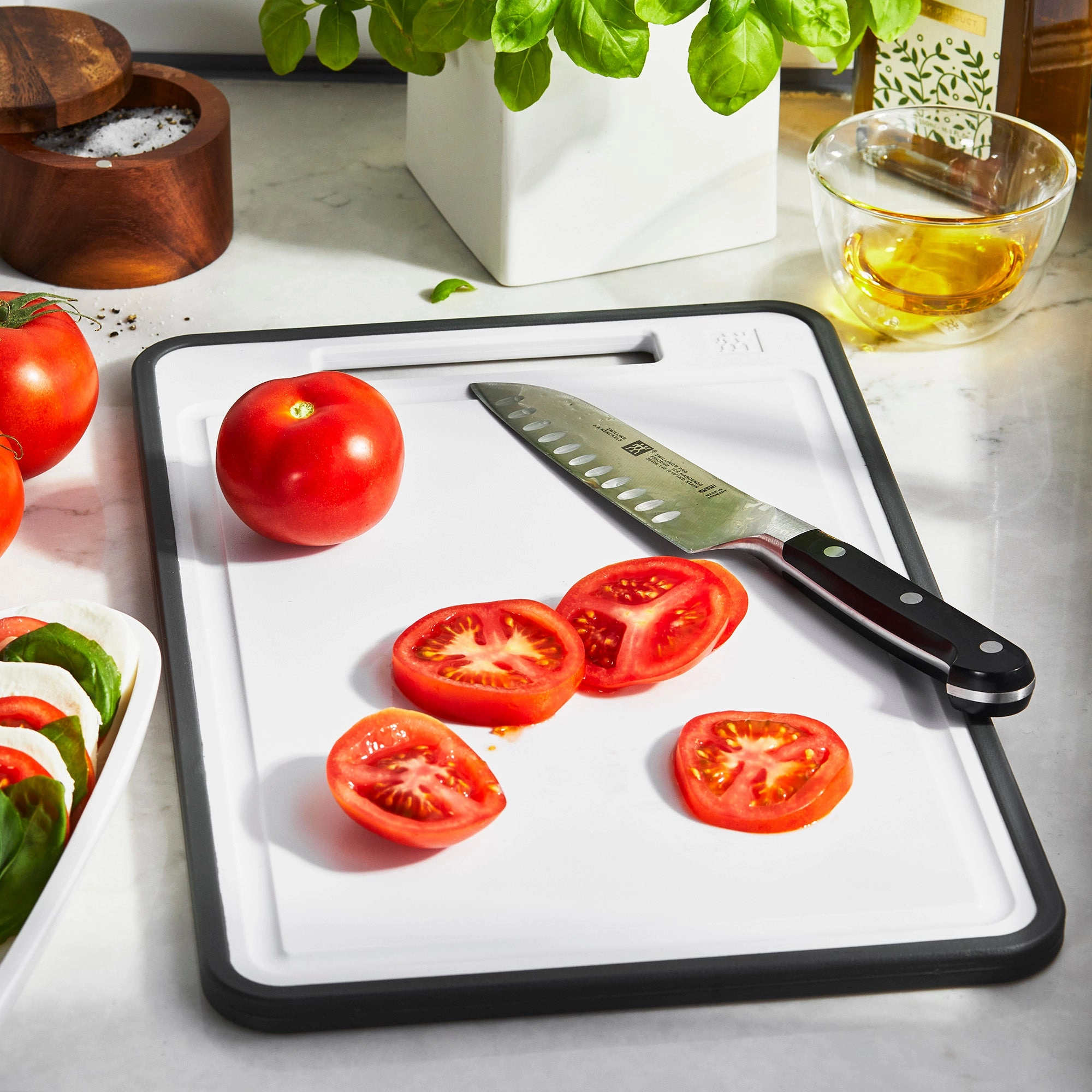 ZWILLING 9.75" x 15.25" x 0.5" Synthetic Cutting Board