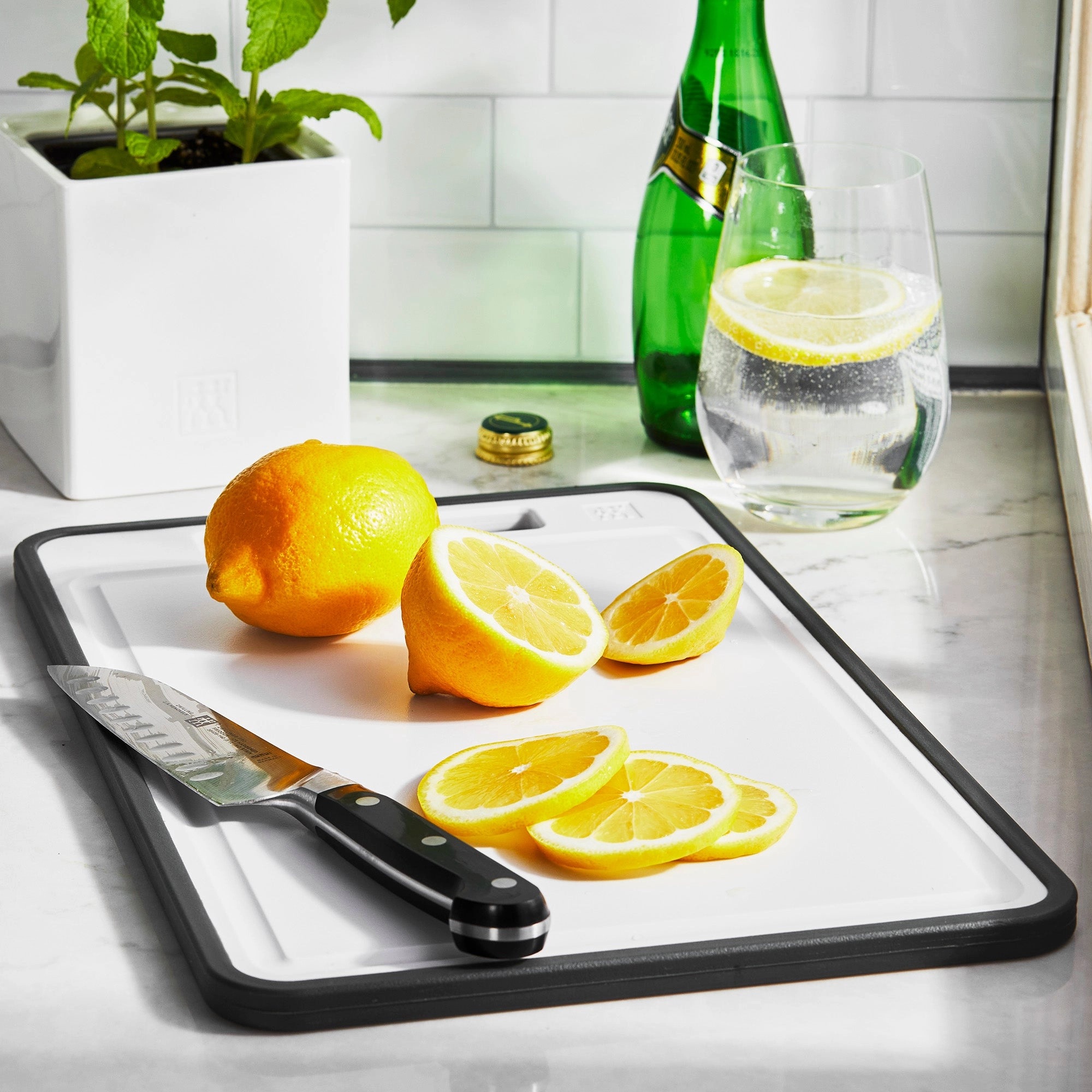 ZWILLING 9.75" x 15.25" x 0.5" Synthetic Cutting Board