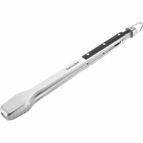 ZWILLING BBQ  16-inch Triple-Rivet Stainless Steel Grill Tongs Cooking Tools & Accessories buy more save more